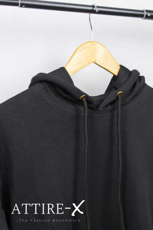 Unisex Black Hoodie W-1004