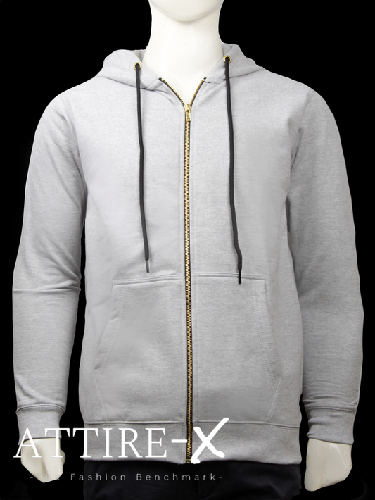 Unisex Heather Grey Hoodie W-1001